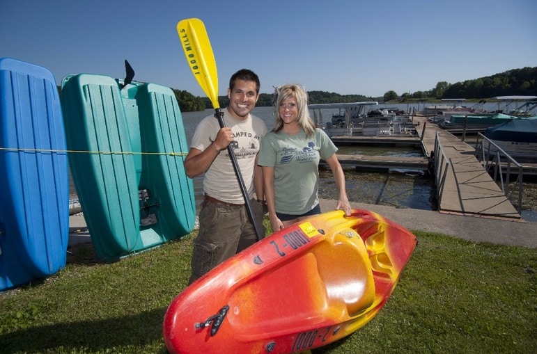 Boat Rentals at Thousand Hills State Park