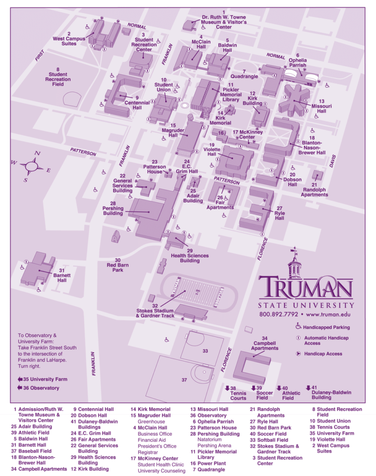 campus-map-truman-state-university