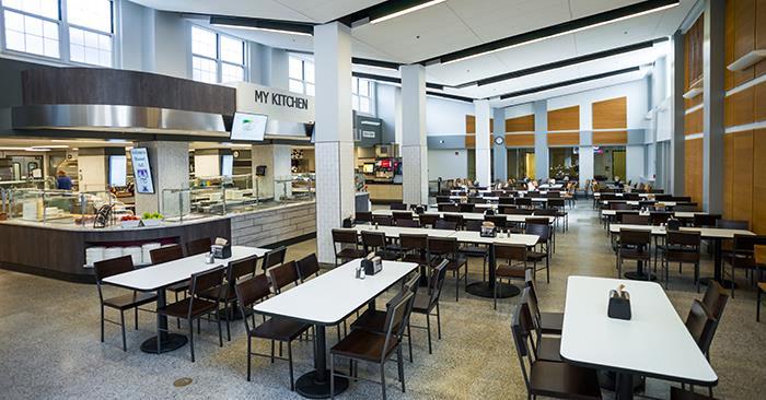 Dining room in Missouri Hall