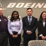 Interns at Boeing