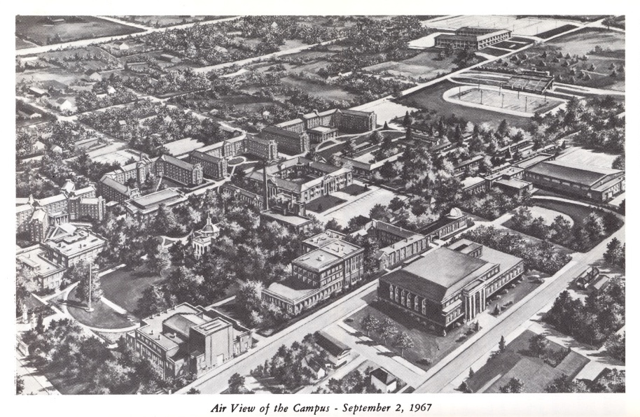 1967: View of campus
