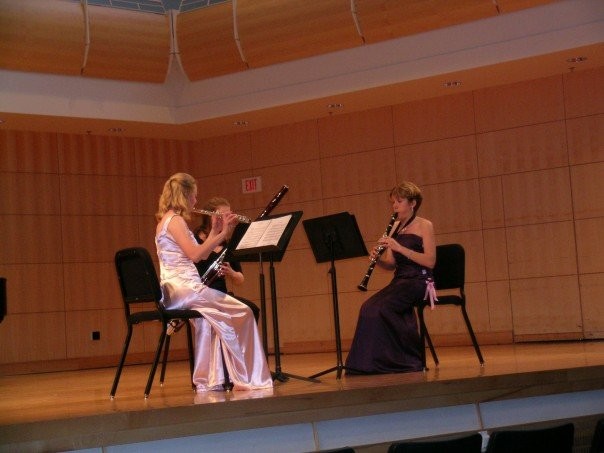 Senior Alison Dahl's clarinet recital