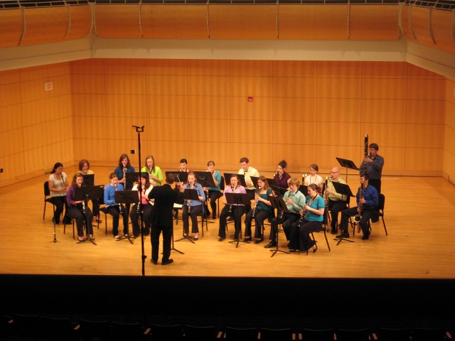 Truman Clarinet Choir performance (2009)