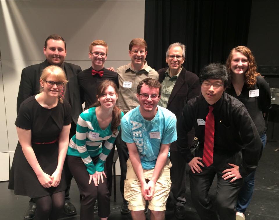Truman clarinetists with Dr. Frank Kowalsky at Midwest ClariFest (2015)