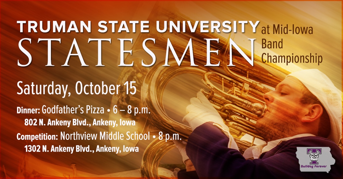 Iowa Alumni Chapter TSU Statesmen at MidIowa Band Championship