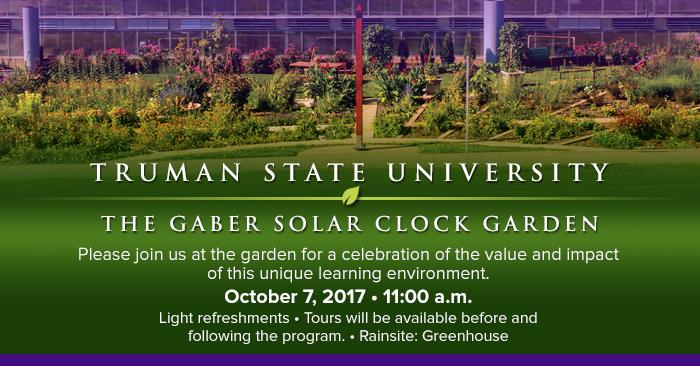 Solar Clock Garden Celebration