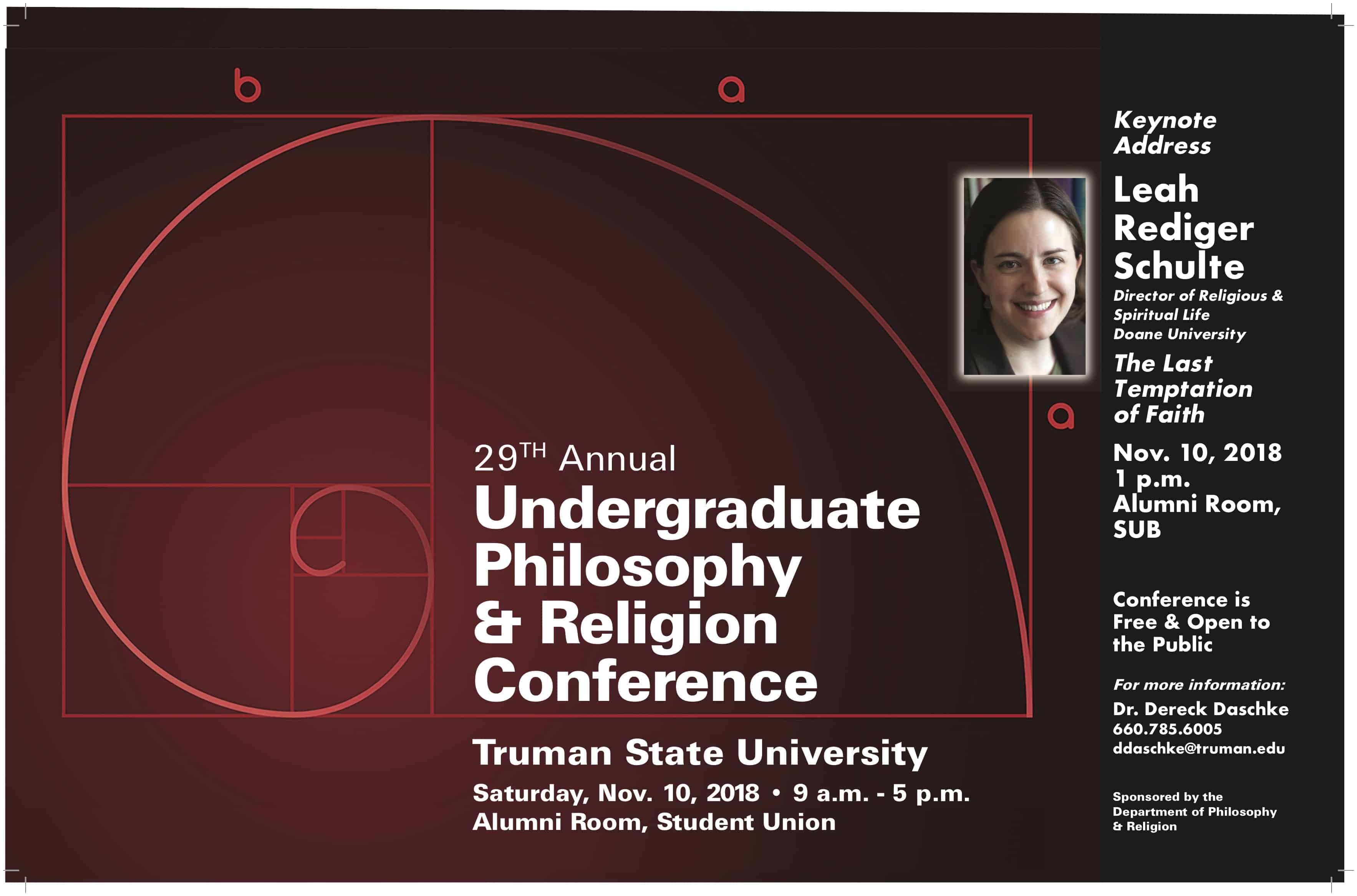 2018 PHRE Undergraduate Conference poster