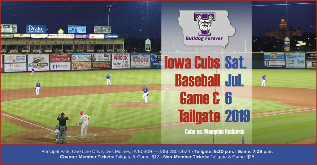Iowa Alumni Chapter Iowa Cubs Game Truman State University
