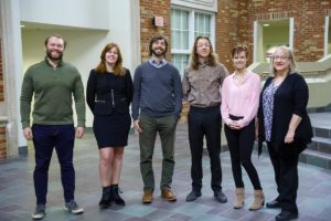 Competitors in Three Minute Thesis Competition at Truman