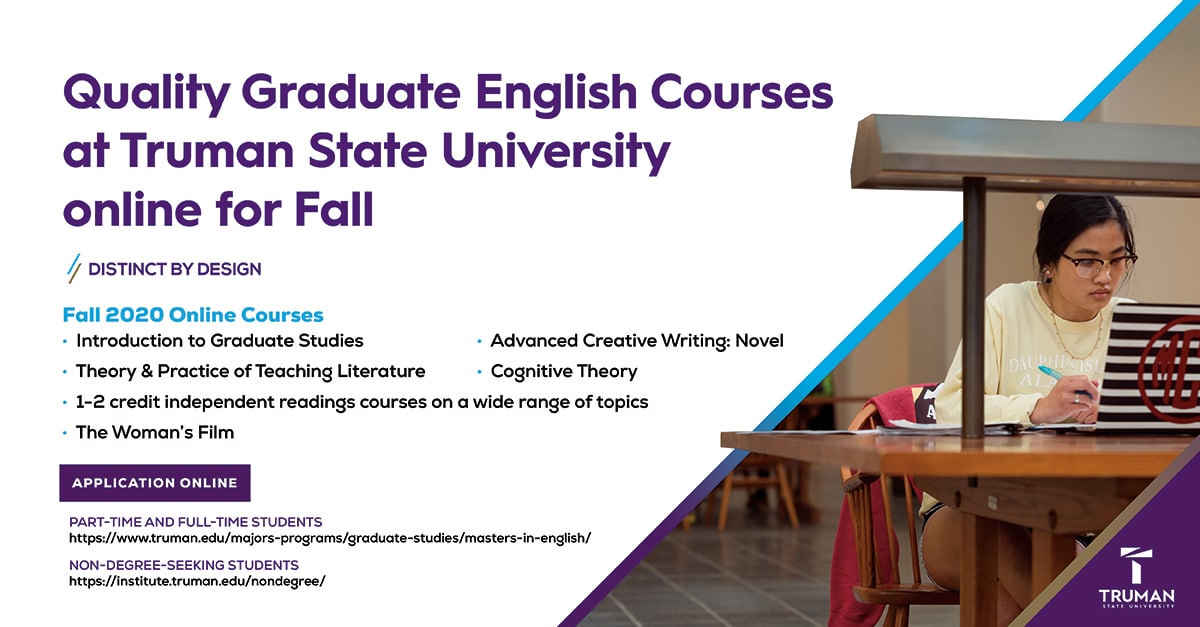 Graduate English Courses Fall 2020