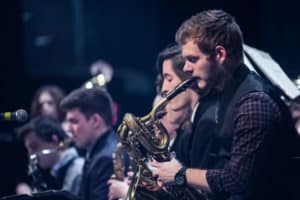 saxophone player