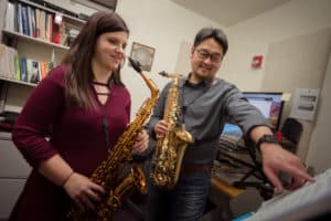 Sax lessons