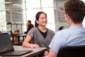 Students in Library