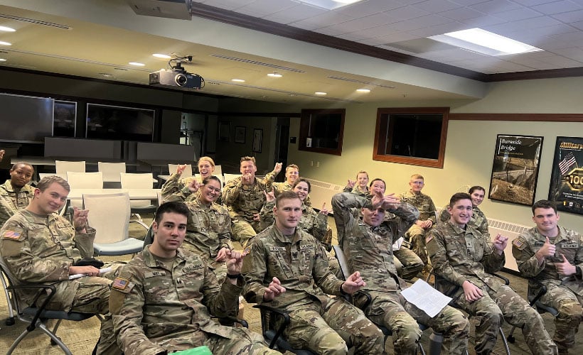Group of CDTs in a classroom